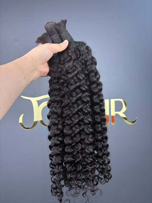 Bulk Hair Off the Track #1B - Italian Curly