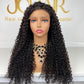 Mink Virgin Hair 4x4 5x5 HD Closure Wig  - Jerry Curly #1B