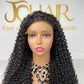 Mink Virgin Hair 4x4 5x5 HD Closure Wig  - Jerry Curly #1B