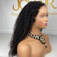 Mink Virgin Hair 4x4 5x5 HD Closure Wig  - Kinky Straight #1B