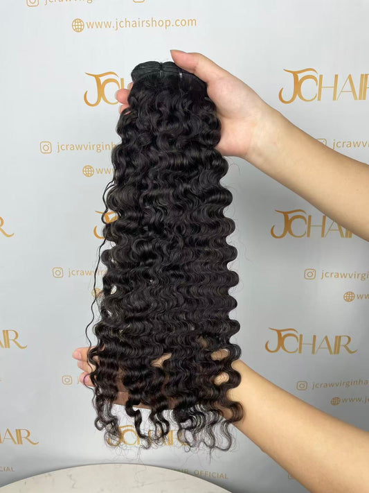 Raw Vietnamese Hair single drawn Bundle #1B - Burmese Curly