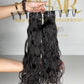 top raw cambodian hair bundle  #1B  natural wave