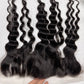Top Virgin Loose Curly HD / Transparent Lace Frontal #1B