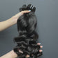 Raw Vietnamese Hair Double Drawn Bundle #1B -loose wave