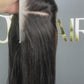 Wear and Go Glueless Wigs Pre Plucked Pre Cut #1B Kinky Straight 180%