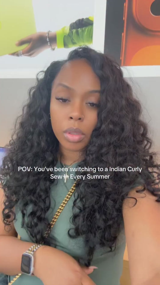 Wear and Go Glueless Wigs Pre Plucked Pre Cut #1B Indian curly 180%