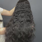 Wear and Go Glueless Wigs Pre Plucked Pre Cut #1B Indian wave 180%