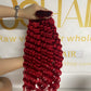 Bulk Hair Off the Track #Red - Deep Wave