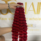 Bulk Hair Off the Track #Red - Deep Wave