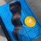 Top Virgin Straight HD / Transparent Lace Closure #1B
