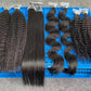Deep Wave Tape in Hair Extention #1B