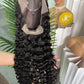 Top Virgin Hair 13*4 13*6 Deep Wave #1B Transparent Lace Pre-made Wig