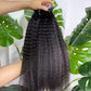 Kinky Straight Tape in Hair Extention #1B