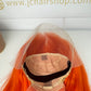 13*4 Full Frontal Transparent Lace Bob Colored Wig Straight 180% - Orange