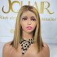 13*4 Full Frontal Transparent Lace Bob Colored Wig Straight 180% - #4/27