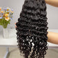 Top Virgin Hair 13*4 13*6 Deep Wave #1B Transparent Lace Pre-made Wig
