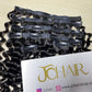 Deep Wave Seamless Clip in Hair Extention #1B