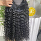 Mink Virgin Hair 4x4 5x5 HD Closure Wig  - Deep Wave #1B