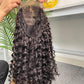 Mink Virgin Hair 4x4 5x5 HD Closure Wig  - Deep Wave #1B