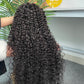 Mink Virgin Hair 4x4 5x5 HD Closure Wig  - Deep Wave #1B