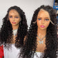 Burmese Virgin Hair 13x4 13x6 HD Full Frontal Wig  - Italian Curly #1B