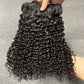 Top Burmese Virgin Hair Jerry Curly Bundle #1B