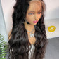 Burmese Virgin Hair 13x4 13x6 HD Full Frontal Wig  - Loose Wave #1B