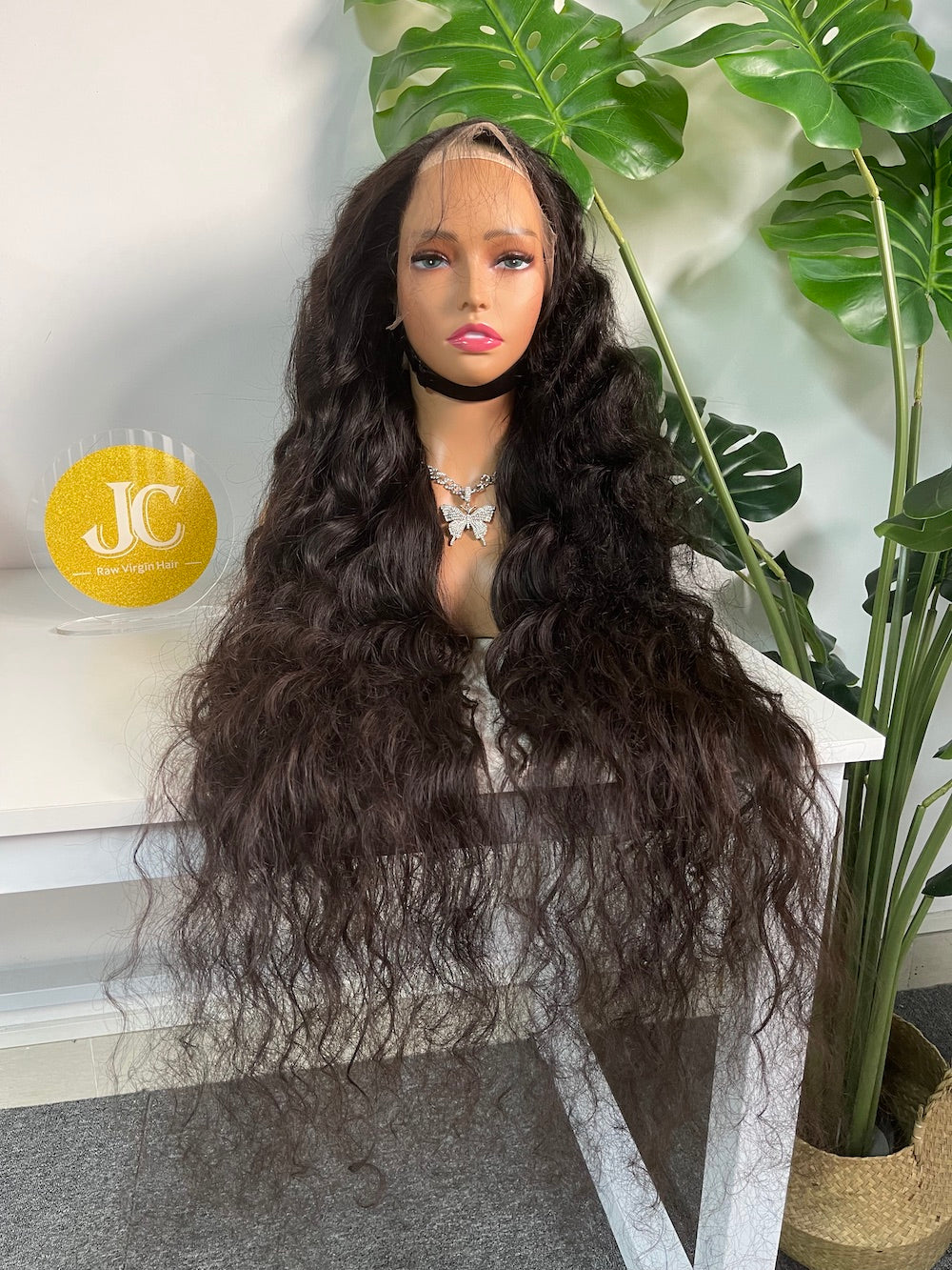 Burmese Virgin Hair 13x4 13x6 HD Full Frontal Wig 180% - Loose Wave #1 ...
