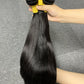 Top Virgin Hair Straight Burmese Hair Bundle #1B